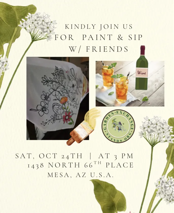 Paint & Sip w/ Friends